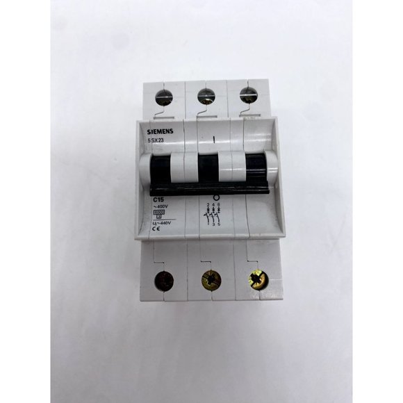Siemens Circuit Breaker 5SX23 D20 20 Amp 3-Pole KONECRANES #52524548 200V NEW - Picture 2 of 7
